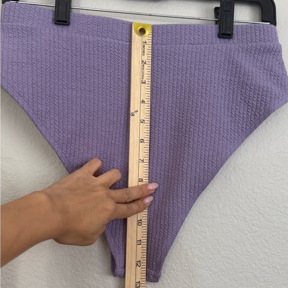 M/L Lilac High waist 2- Piece swimsuit - Picture 6 of 9